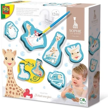 SES Sophie la girafe – vandmalebilleder til badekarret
