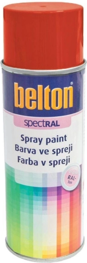 Belton spraymaling RAL 3020 rød blank 400 ml