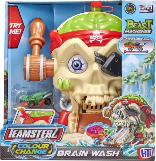 Piratskalle Teamsterz med bil