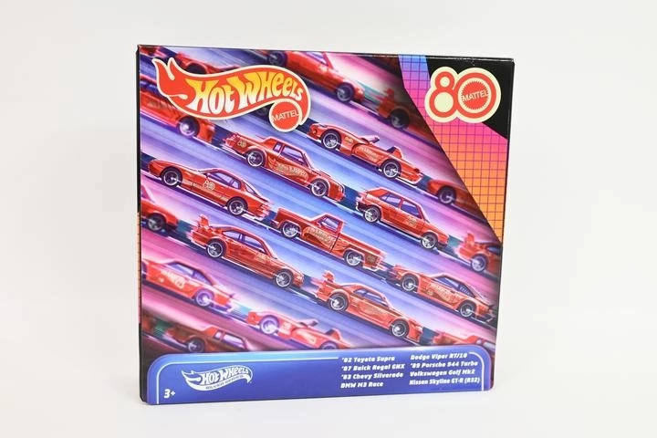 Hot Wheels Silver Series samlersæt med 8 biler fra 80’erne og 90’erne