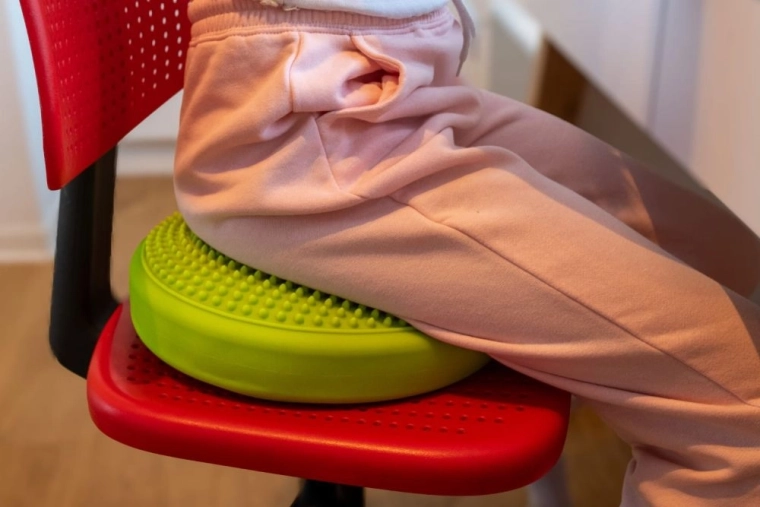Aktiv siddestilling for en sund ryg