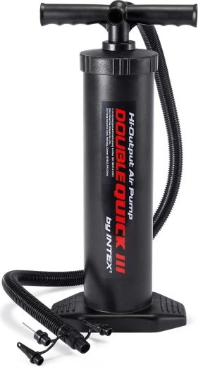 Manuel dobbeltvirkende pumpe 48 cm INTEX Double Quick III