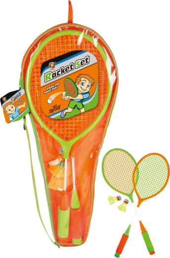 Sparkys rejsebadmintonsæt i taske 62 cm