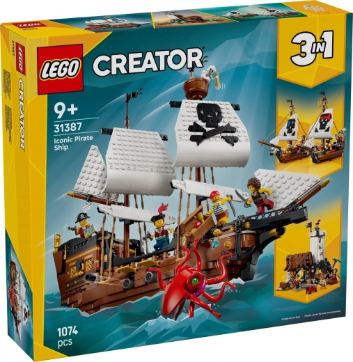 LEGO Creator 3 i 1 legendarisk piratskib