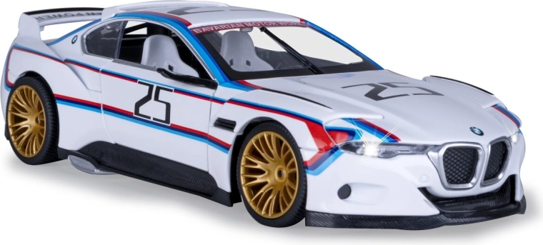 Metalmodel i racerstil