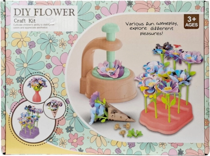 Kreativt DIY-sæt til fremstilling af blomster