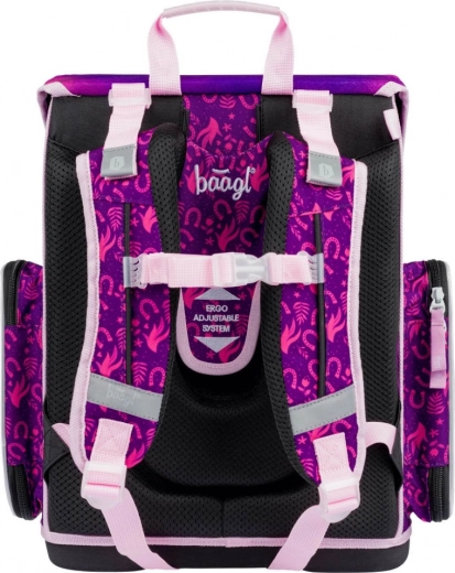 Ergonomisk skoletaske med justerbar ryg