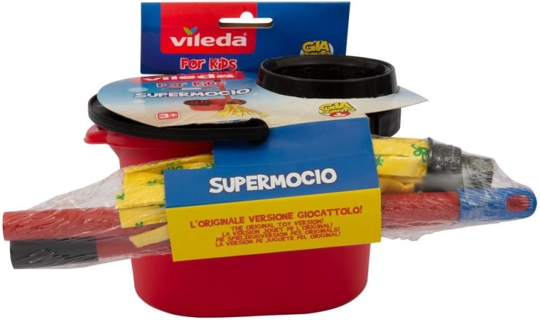 Vileda Turbo spand med moppe