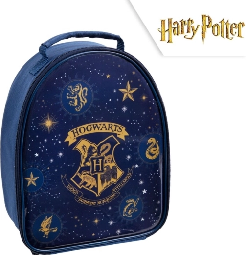 Harry Potter blå madpakke-/frokosttaske (navy)