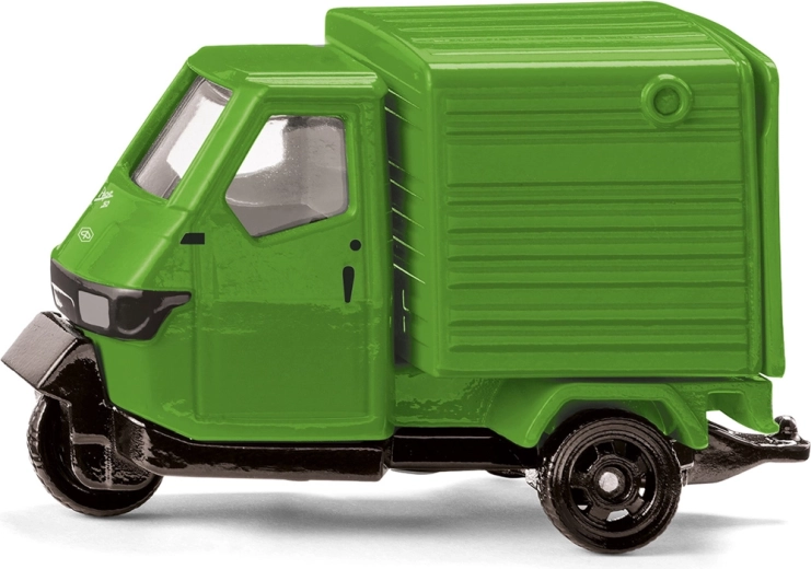 Siku Piaggio Ape grøn – metalmodel af trehjulet køretøj