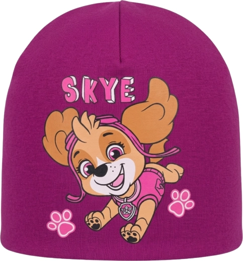 Børne bomuldshue Paw Patrol Skye lilla