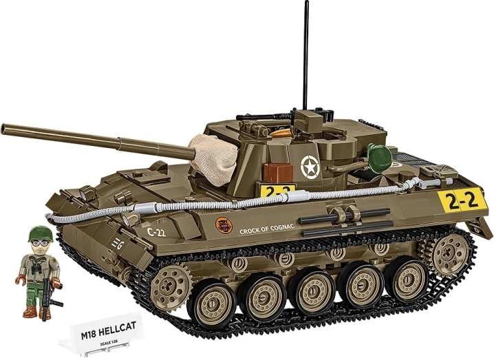 Autentisk M18 Hellcat „Crock of Cognac“