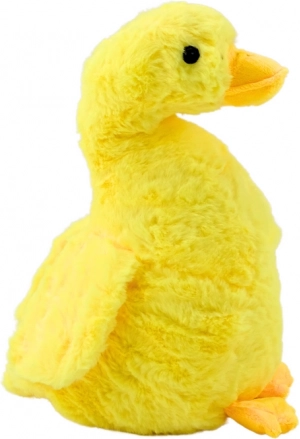 Gul plysbamse gås 40 cm