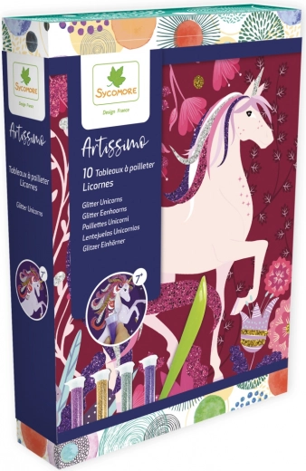 Artissimo glitrende sandkorn Enhjørninger