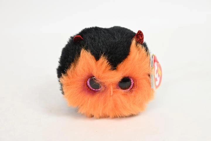 Ty Beanie Balls Whodini plysugle-ugle orange