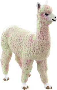 Plastfigur lama 8 cm