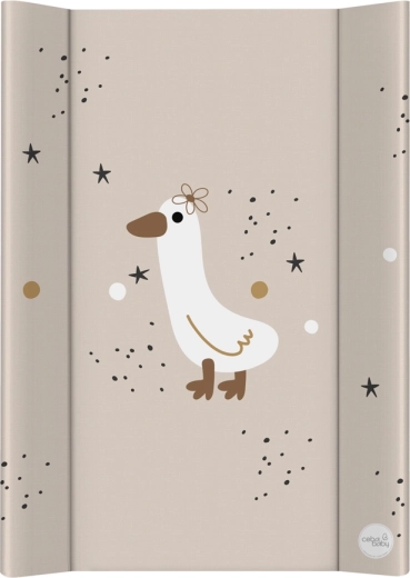 Ceba Baby puslepude med fast plade 50 × 70 cm ultra light star duck