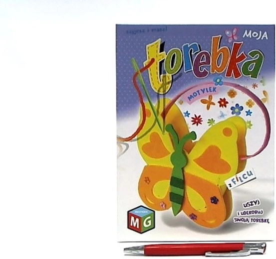 MOJA TOREBKA filt-taske sommerfugl