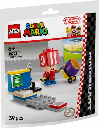 Byggesæt Super Mario - Toad fra Pit Crew