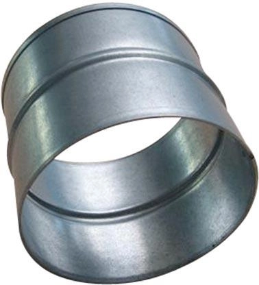Koblingsstykke i metal til flexislange 100 mm