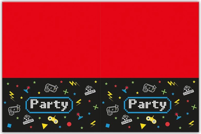 Børne plastikdug Gamer 120 × 180 cm