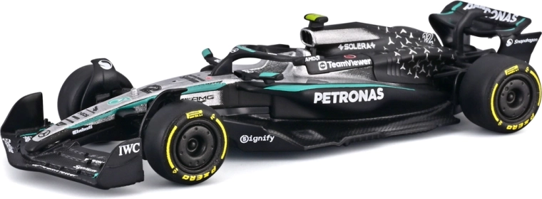Bburago Formel-racermodel F1 Mercedes-AMG Petronas W16 (2025) #12 Kimi Antonelli 1:64