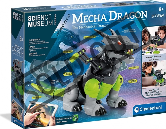 Clementoni Science & Play Robotics: Mecha Dragon – interaktiv robotdrage