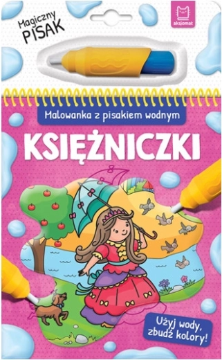 Malebog med vandtusch Prinsesser