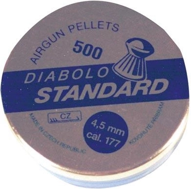 Diabolo bly til fiskeri 4,5 mm, 500 stk.