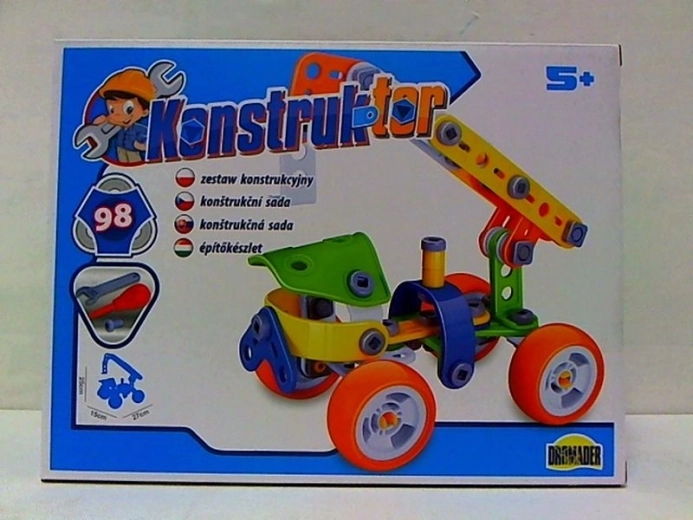 Konstruktionsbyggesæt – køretøj (98 dele)