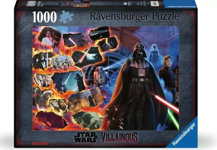 Ravensburger puslespil Disney Villainous: Darth Vader 1000 brikker