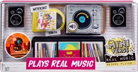 MGA Miniverse realistisk musikplade - 1 stk.