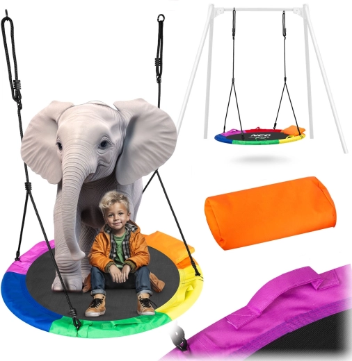 Neo-Sport Swingo XXL flerfarvet redegynge 120 cm