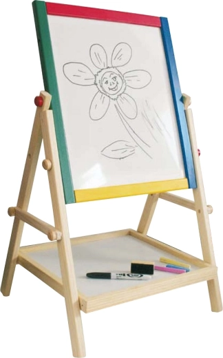 2Kids Toys dobbeltsidet magnetisk tavle, mellem