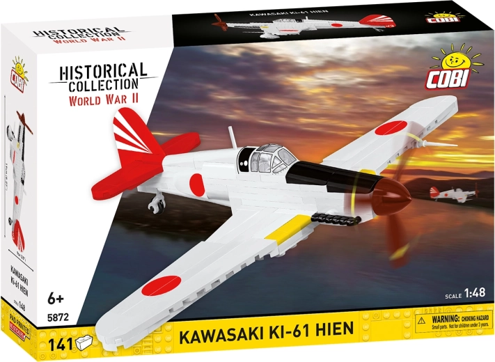 Cobi Kawasaki Ki-61 Hien flybyggesæt 1:48 (141 dele)