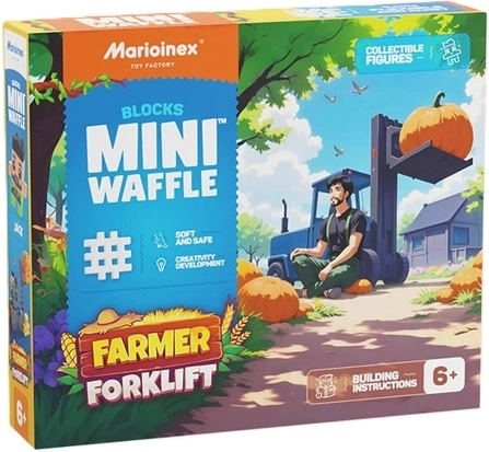 50 fleksible mini waffle-dele og trin-for-trin-vejledning