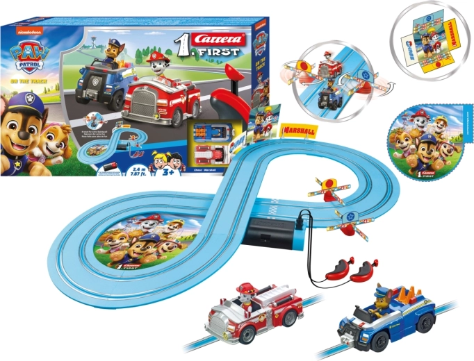 Carrera FIRST Paw Patrol racerbane On the Track 2,4 m