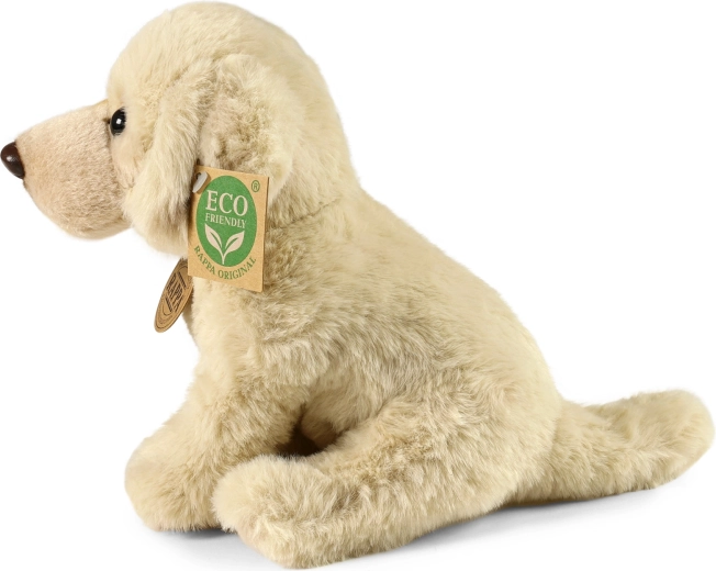 Realistisk siddende hund