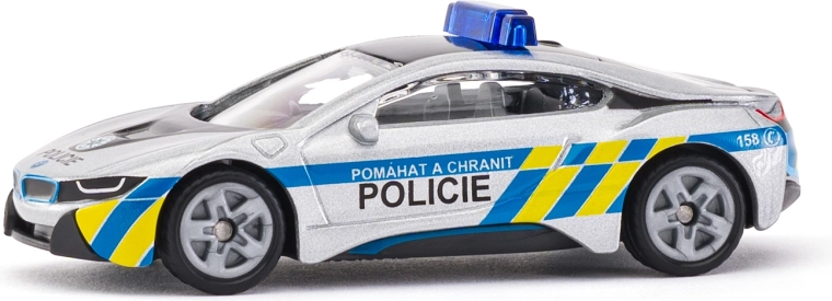 SIKU – politibil BMW i8 LCI tjekkisk version