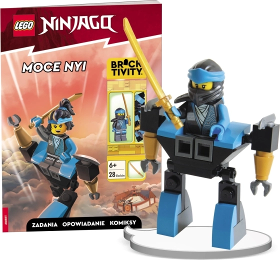 Lego Ninjago: Nyas kræfter – interaktiv bog med minifigur