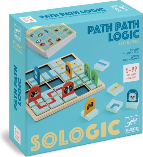 logisk spil Djeco Sologic – Path Path