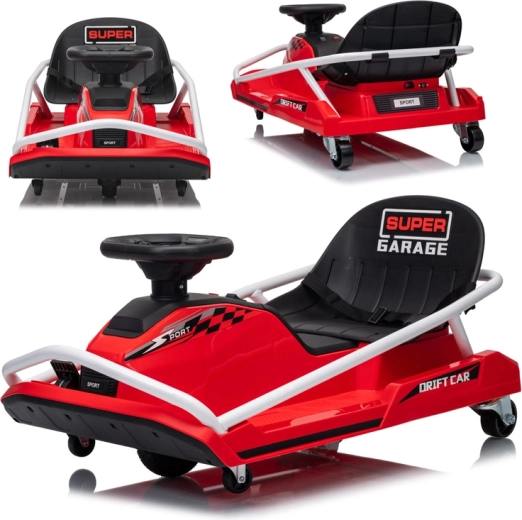 Elektrisk drift-gokart til børn 24V, op til 50 kg
