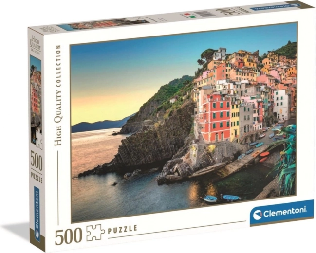 Clementoni puslespil 500 brikker – Riomaggiore Coast (High Quality)