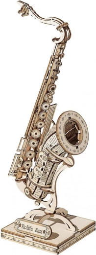 3D træpuslespil Saxofon