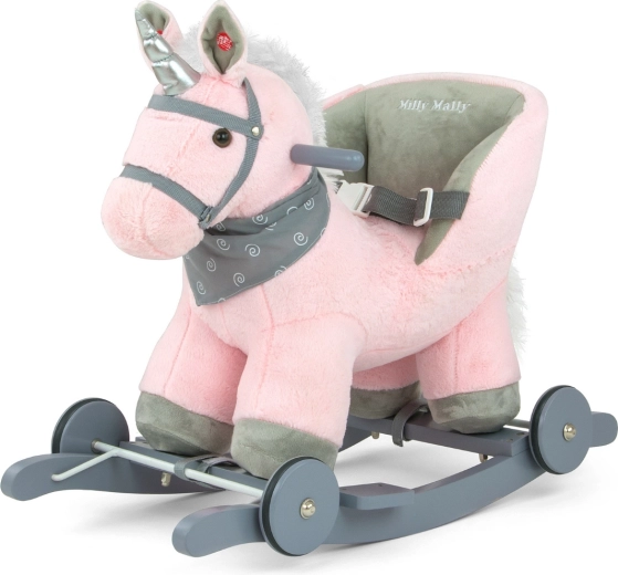 Milly Mally gyngehest Polly, lyserød