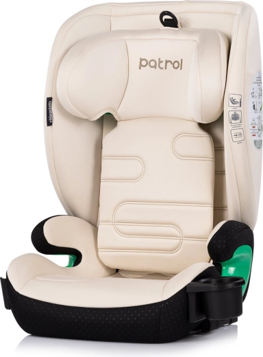 Chipolino autostol Patrol i-Size 100–150 cm Isofix cashmere