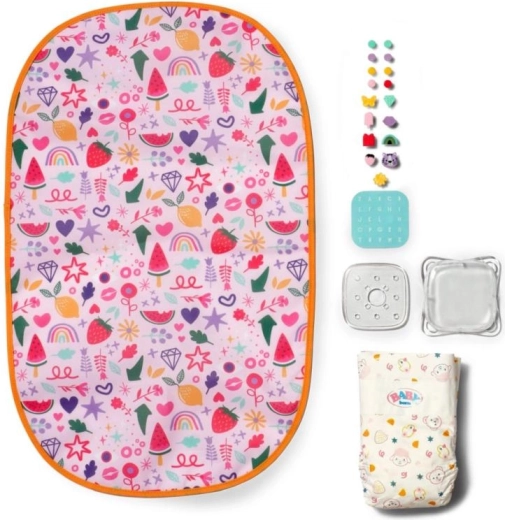 Sammenklappeligt pusleunderlag