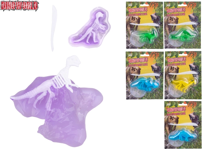 Dinoworld dinosaur-skelet i slim – læringssæt til børn fra 3 år
