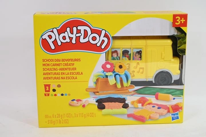Play-Doh skolebus med modellervoks