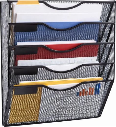 Fem A4-lommer for maksimal overblik